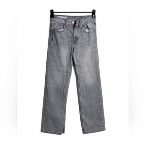Zara Gray Straight Leg Jeans Women’s Size 8